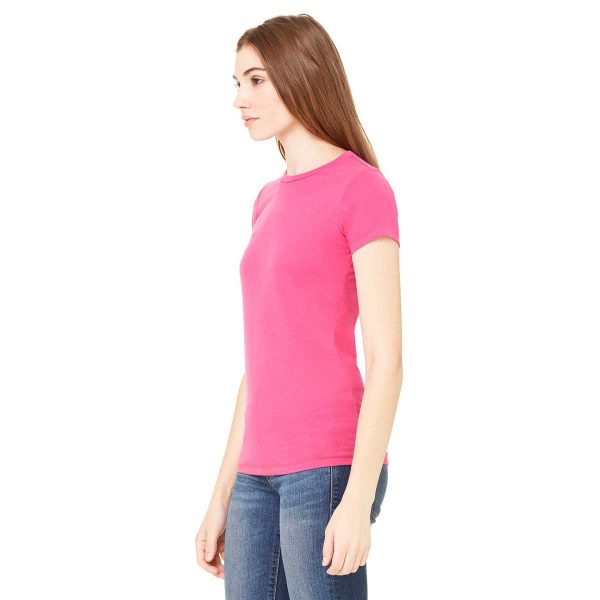 Bella + Canvas Women s Berry Poly-Cotton Short-Sleeve T-Shirt Hot on Sale - Image 3