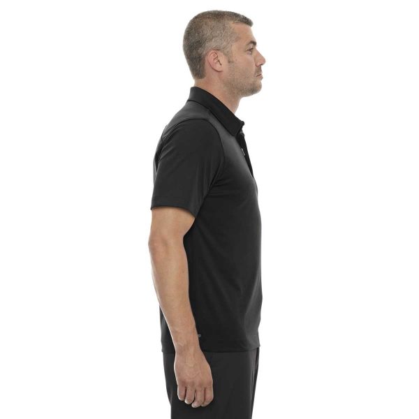 North End Men s Black Evap Quick Dry Performance Polo For Cheap - Image 4