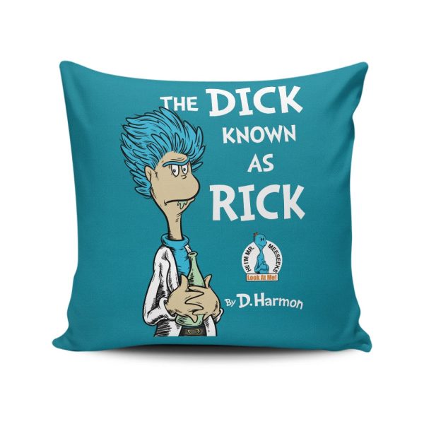 The Dick Known as Rick - Throw Pillow Online Hot Sale