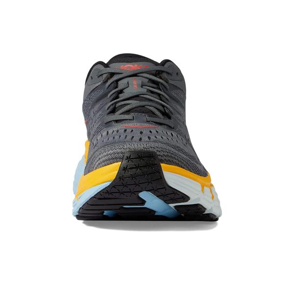 (Open Box) Hoka Gaviota 4 Men s Everyday Running Shoe - Castlerock   Anthracite - Size 10 For Sale - Image 3